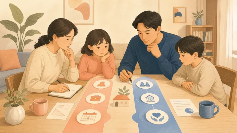 부모 돌봄 휴직을 고민할 때, 월급 공백과 돌봄비를 같은 표에 적지 않는 법