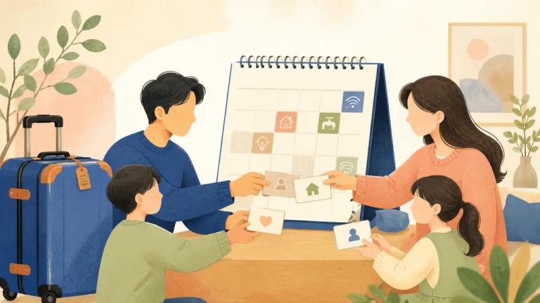 가족이 장기 해외체류를 앞둘 때, 국내 자동납부와 연락처를 한 장에 정리하는 법