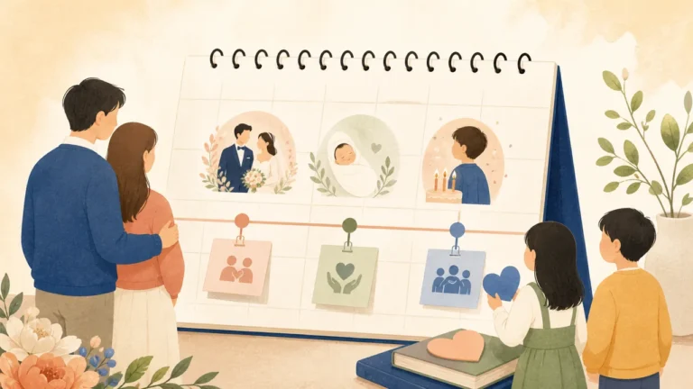 가족 행사가 겹친 해, 결혼·출산·환갑 지원을 같은 기준으로 정하지 않는 이유
